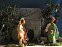 Jesus (nicht der Gärtner) spricht Maria an - Anklicken zur Groansicht !